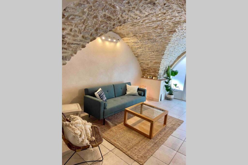 Superbe Appartement En Pierre Fraichement Renove Bernis Zewnętrze zdjęcie